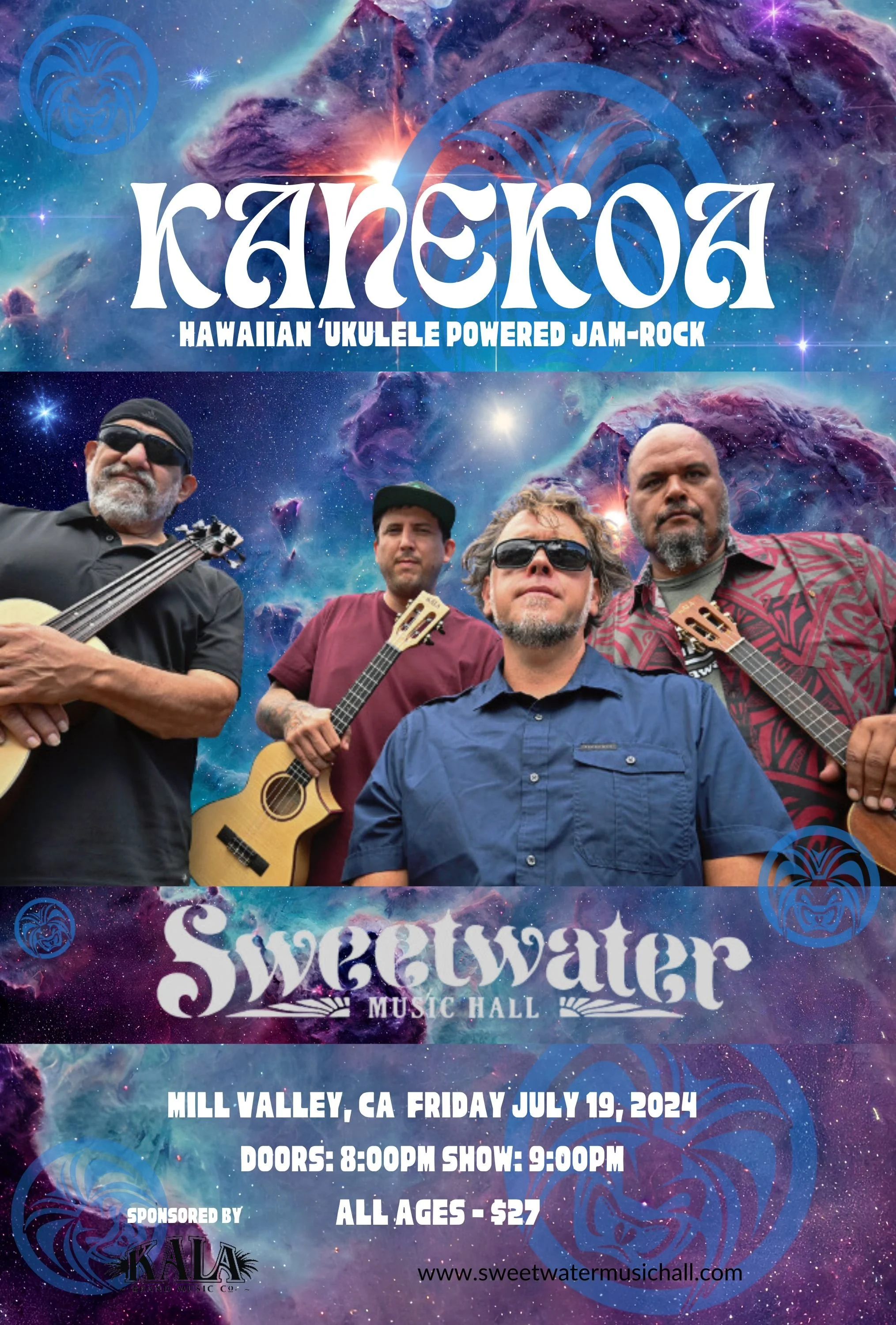 Kanekoa Summer Tour 2025 Poster – Limited Edition (11x17”) — KANEKOA
